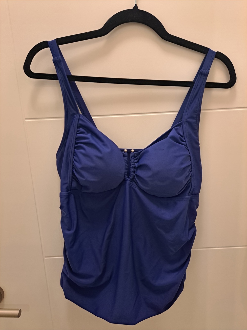 Women’s XL Tankini Swimsuit Top in Royal Blue